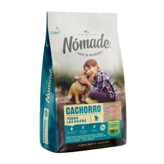 Saco de alimento Nómade Cachorro 10kg
