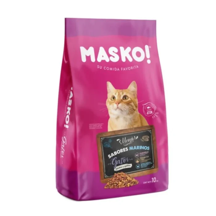 Saco de alimento Masko Gato 10kg