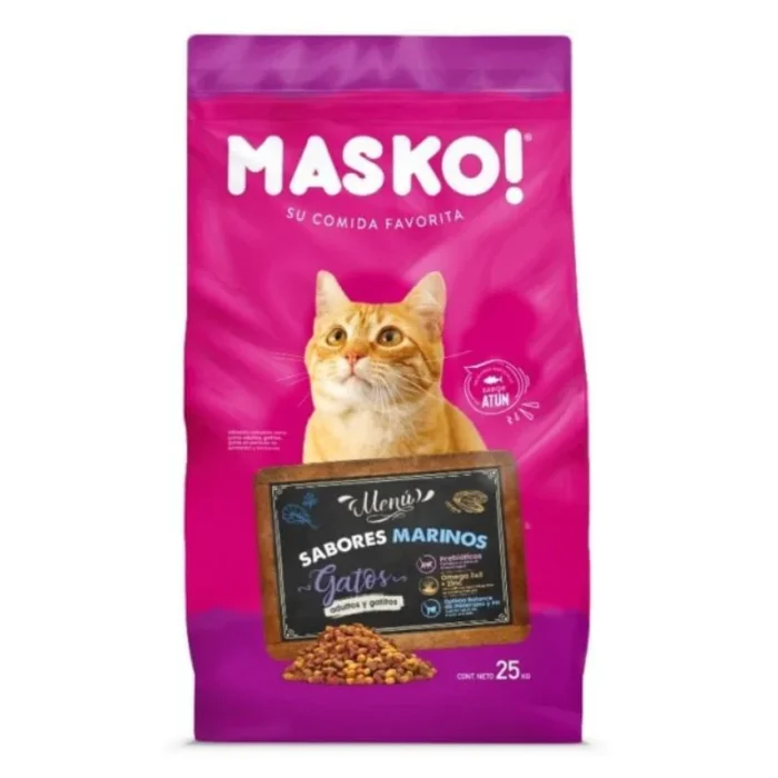 Saco de alimento Masko Gato 25kg