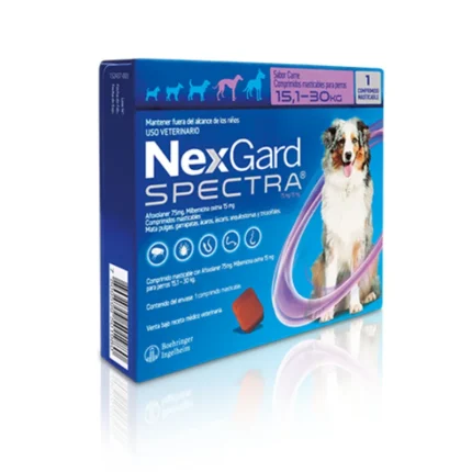 NexGard Spectra perros 15.1-30kg