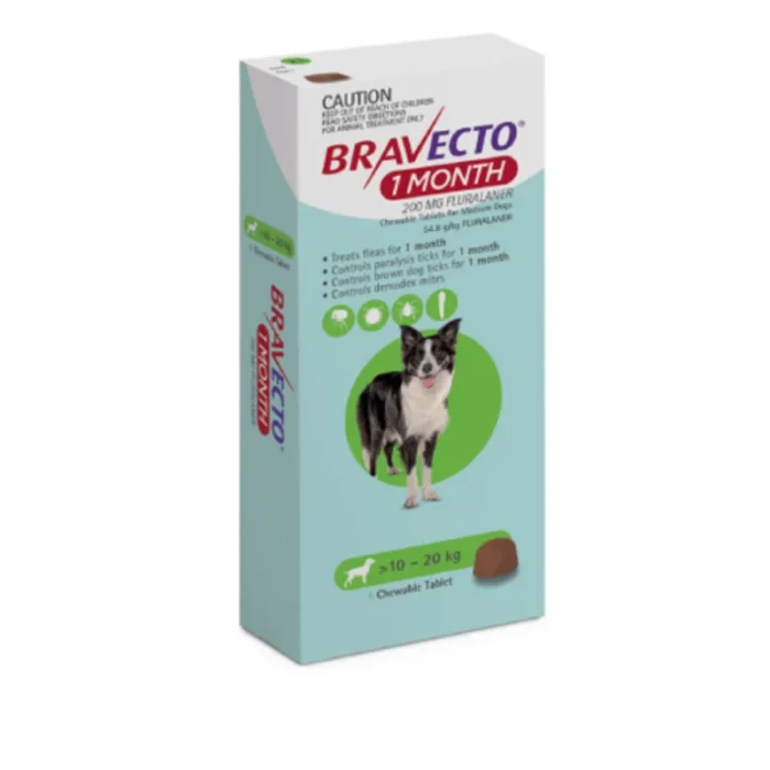 BRAVECTO 10-20kg antiparasitario