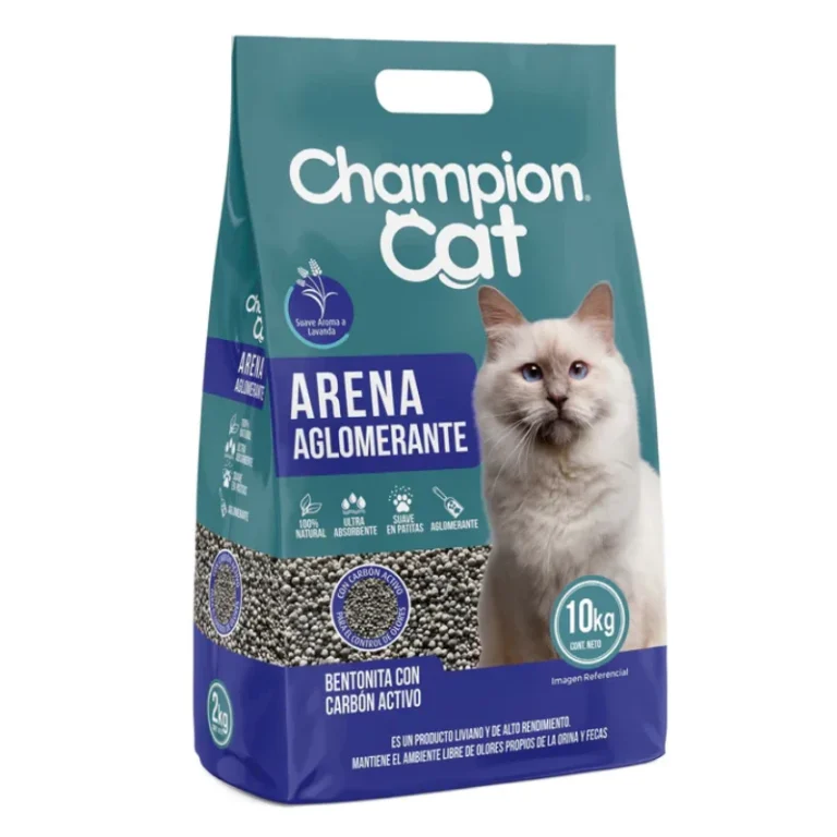 Arena aglomerante Champion Cat 10kg