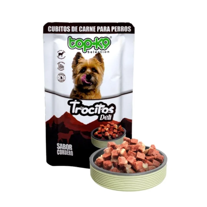 TopK9 Trocitos Deli premio natural para perros