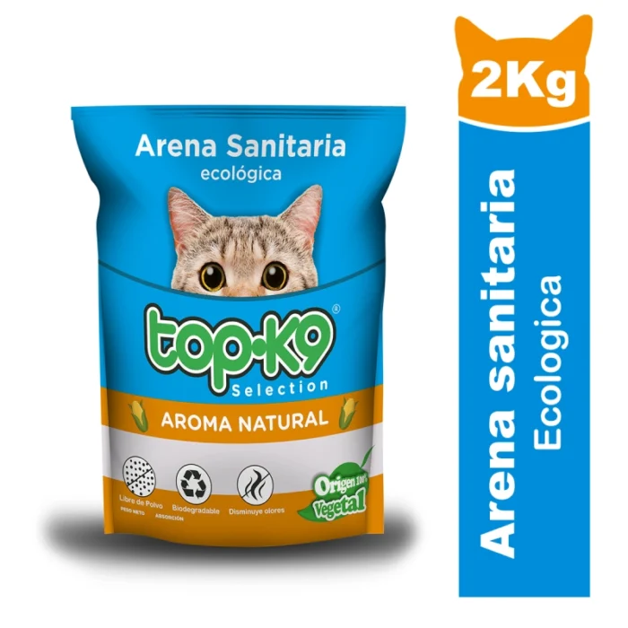 Arena ecológica con aromas variados Top K9