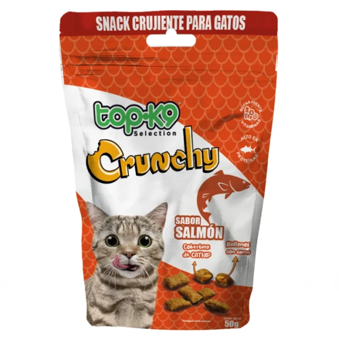 Galletas crocantes TopK9 Crunchy para gatos