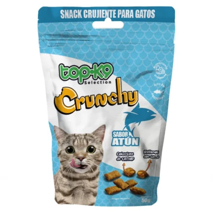 Snack crujiente para gatos adultos TopK9