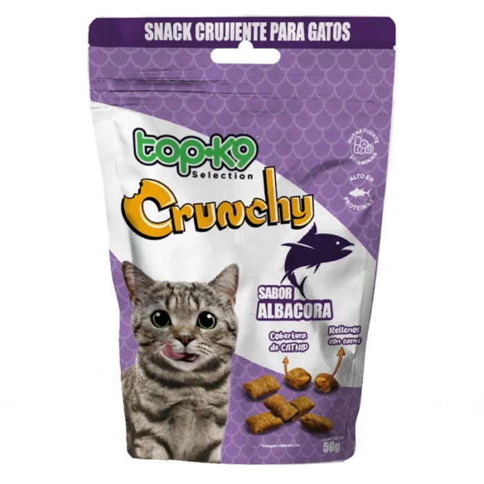 TopK9 Crunchy gato en sabores variados