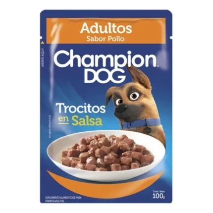 Pouch Champion Dog Pollo