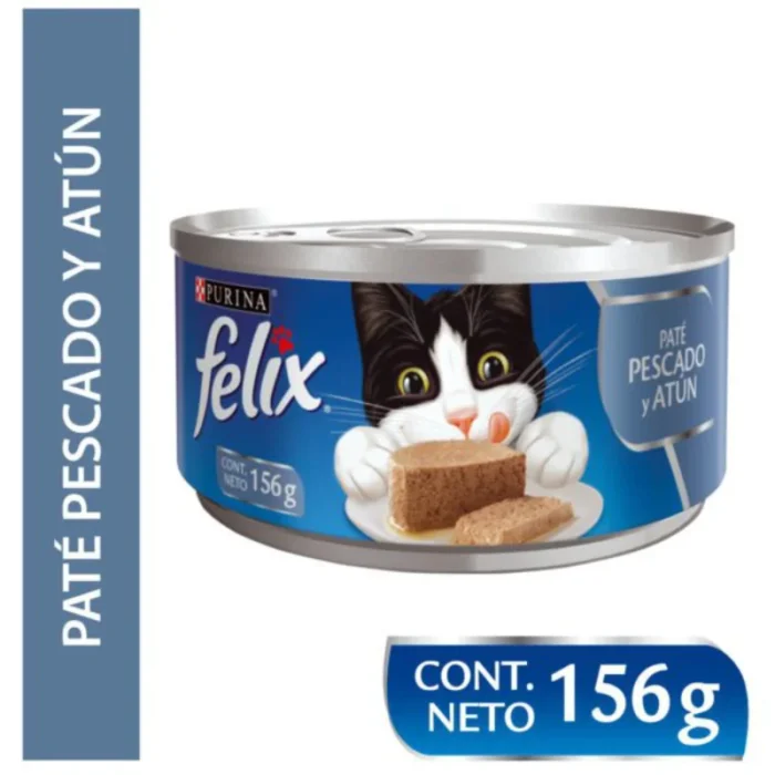 Lata Felix Paté Gato Pescado Atún