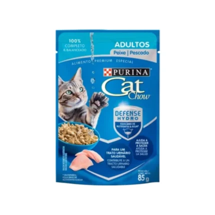 Cat Chow Pouch Adultos Pescado