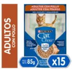 Cat Chow Pouch Adultos Pollo