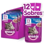 Pack Whiskas sardina sobrecitos 85g gatos adultos