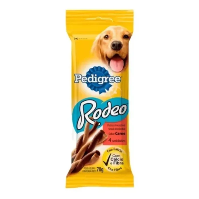 Snack Pedigree Rodeo carne 70g para perros