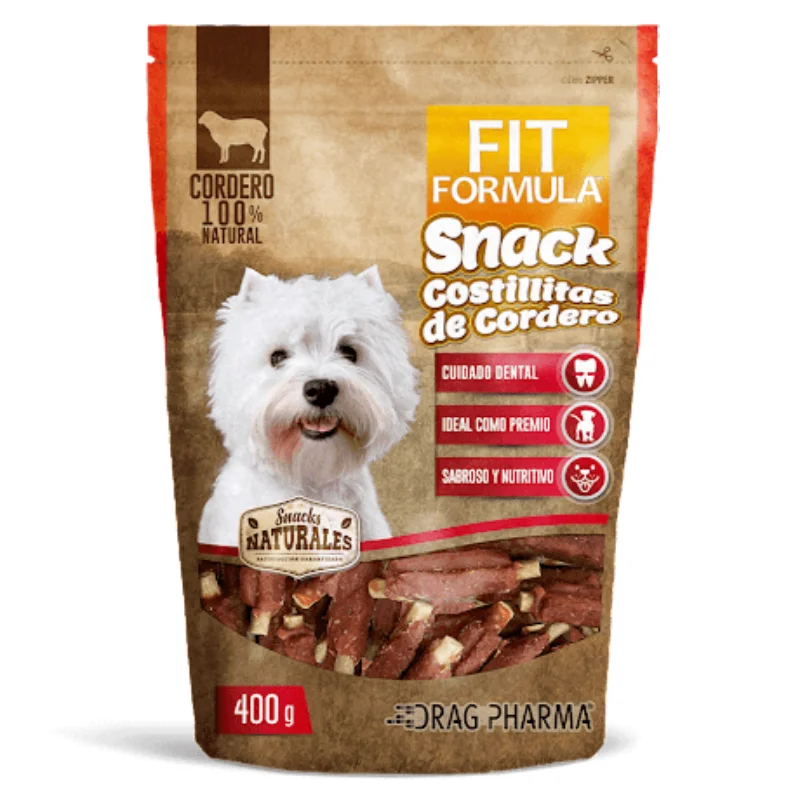 Snack Costillitas de Cordero Fit Formula 400 g fit-snack-costillitas-cordero