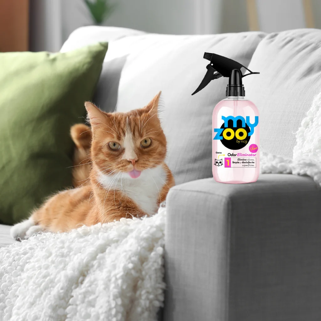 Eliminador de olores MyZoo para gatos 500 cc con pulverizador