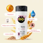 Shampoo MyZoo de avena coloidal para perros 420 cc con vitamina E