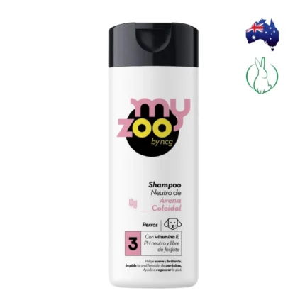 Shampoo MyZoo de avena coloidal para perros 420 cc con vitamina E
