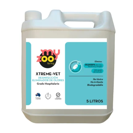 Desinfectante Xtreme Vet 5 litros para superficies veterinarias