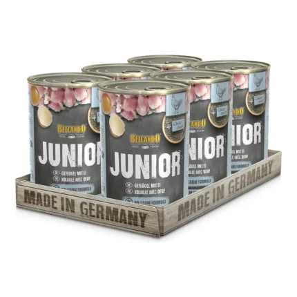 Belcando Junior Ave con Huevo 400 g – Display 6