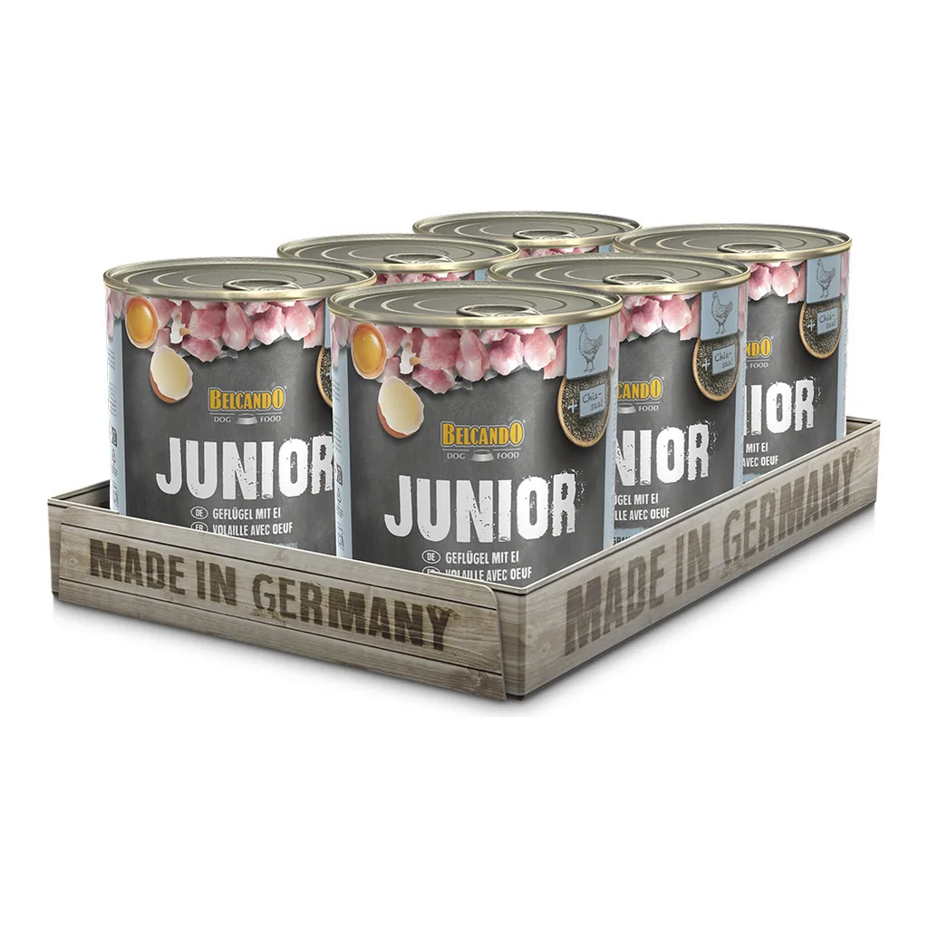 Belcando Junior Ave con Huevo 800 g – Display 6 Belcando Junior Ave con Huevo 800 g – Display 6
