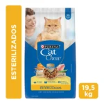 CAT CHOW Esterilizados 19.5 kg con Defense Plus – presentación
