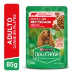 Dog Chow Pouch Adulto Carne 85 g – Caja 15 – presentación