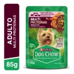 Dog Chow Pouch Adulto Multiproteína 85 g – Caja 15
