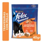 Felix Travesuras Pollo 40 g – Caja 15
