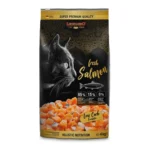 Leonardo Fresh Salmon 4 kg – frente del envase