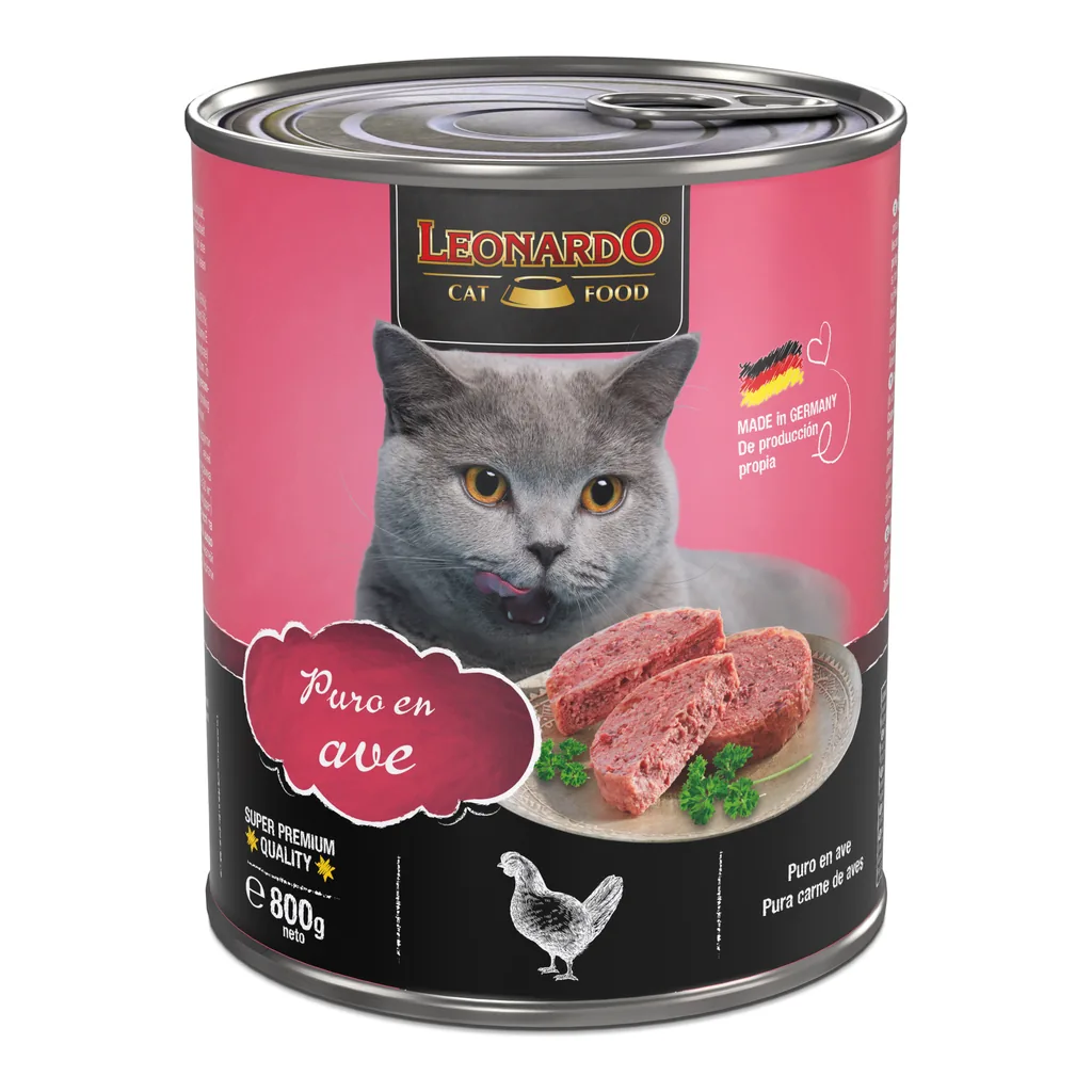 Leonardo Quality Selection Puro en Ave 800 g – Unidad Leonardo Quality Selection Puro en Ave 800 g – Unidad