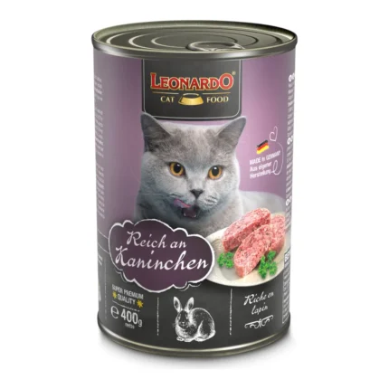 Leonardo Quality Selection Rico en Conejo 400 g – Unidad